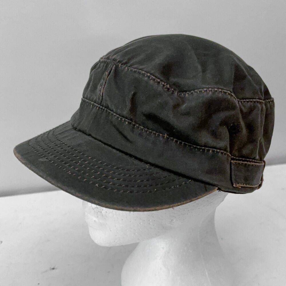 Dorfman Pacific Co Mens L/XL DPC Weathered Cotton Military Cadet Cap